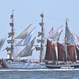 American Rover and USCGC Eagle