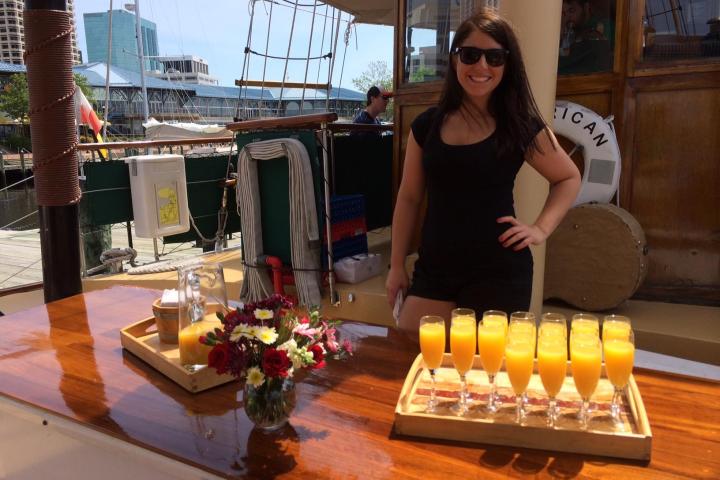 Mimosa Bar on Mother's Day